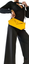 Load image into Gallery viewer, Poch_purse_simili_grain_yellow(5)