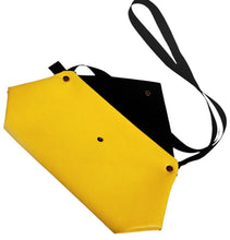 Load image into Gallery viewer, Poch_purse_simili_grain_yellow(3)