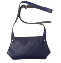 Load image into Gallery viewer, Purse_micro_cuir | bleu_roi