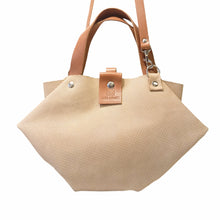 Load image into Gallery viewer, Sac Berlingo Cuir Fantasy Grained Nude Basket-Nada Bags Paris
