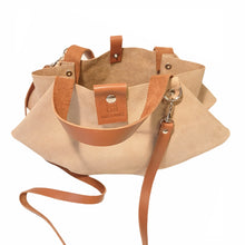 Load image into Gallery viewer, Sac Berlingo Cuir Fantasy Grained Nude Basket-Nada Bags Paris