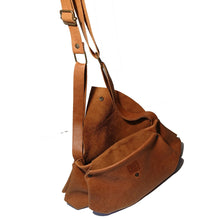 Charger l'image dans la galerie, Sac Purse Cuir Vintage Tabac-Nada Bags Paris