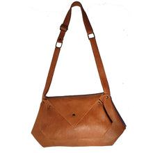 Charger l'image dans la galerie, Sac Purse Cuir Vintage Tabac-Nada Bags Paris