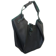 Load image into Gallery viewer, Sac Tulip Cuir Grained Forest-Nada Bags Paris