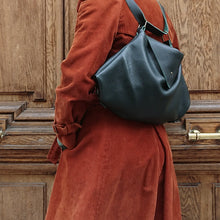 Load image into Gallery viewer, Sac Tulip Cuir Grained Forest-Nada Bags Paris