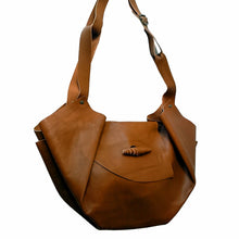 Load image into Gallery viewer, Sac Tulip Cuir Wild Soft Moka-Nada Bags Paris