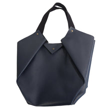 Load image into Gallery viewer, Sac Tulip Textile-Nada Bags Paris | navy