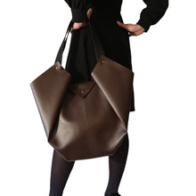 Load image into Gallery viewer, Sac Tulip Textile-Nada Bags Paris | chocolate