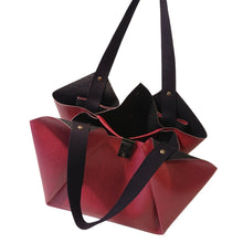 Load image into Gallery viewer, Sac Tulip Textile-Nada Bags Paris | red