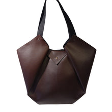 Load image into Gallery viewer, Sac Tulip Textile-Nada Bags Paris | chocolate