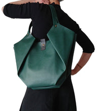 Load image into Gallery viewer, Tulip textile vert dure