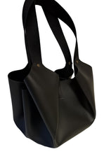 Load image into Gallery viewer, Sac à main Tulip City Label noir
