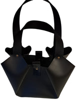 Load image into Gallery viewer, Sac à main Tulip City Label noir
