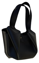 Load image into Gallery viewer, Sac à main Tulip City Label noir
