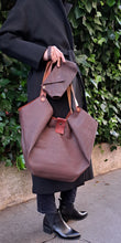 Charger l&#39;image dans la galerie, Sac Tulip CABA                  grain chevron marron
