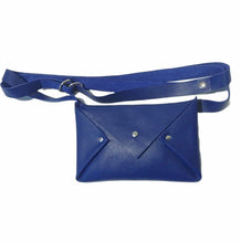 Load image into Gallery viewer, Post Micro cuir - Nada Bags Paris | electrique blue
