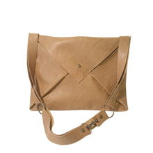 Load image into Gallery viewer, Sac Post Cuir Wild Soft Camel-Nada Bags Paris
