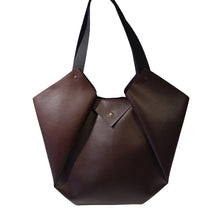 Load image into Gallery viewer, Sac Tulip Textile-Nada Bags Paris | chocolate
