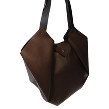 Load image into Gallery viewer, Sac Tulip Textile-Nada Bags Paris | chocolate
